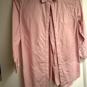 Women’s red Button-Up Shirt